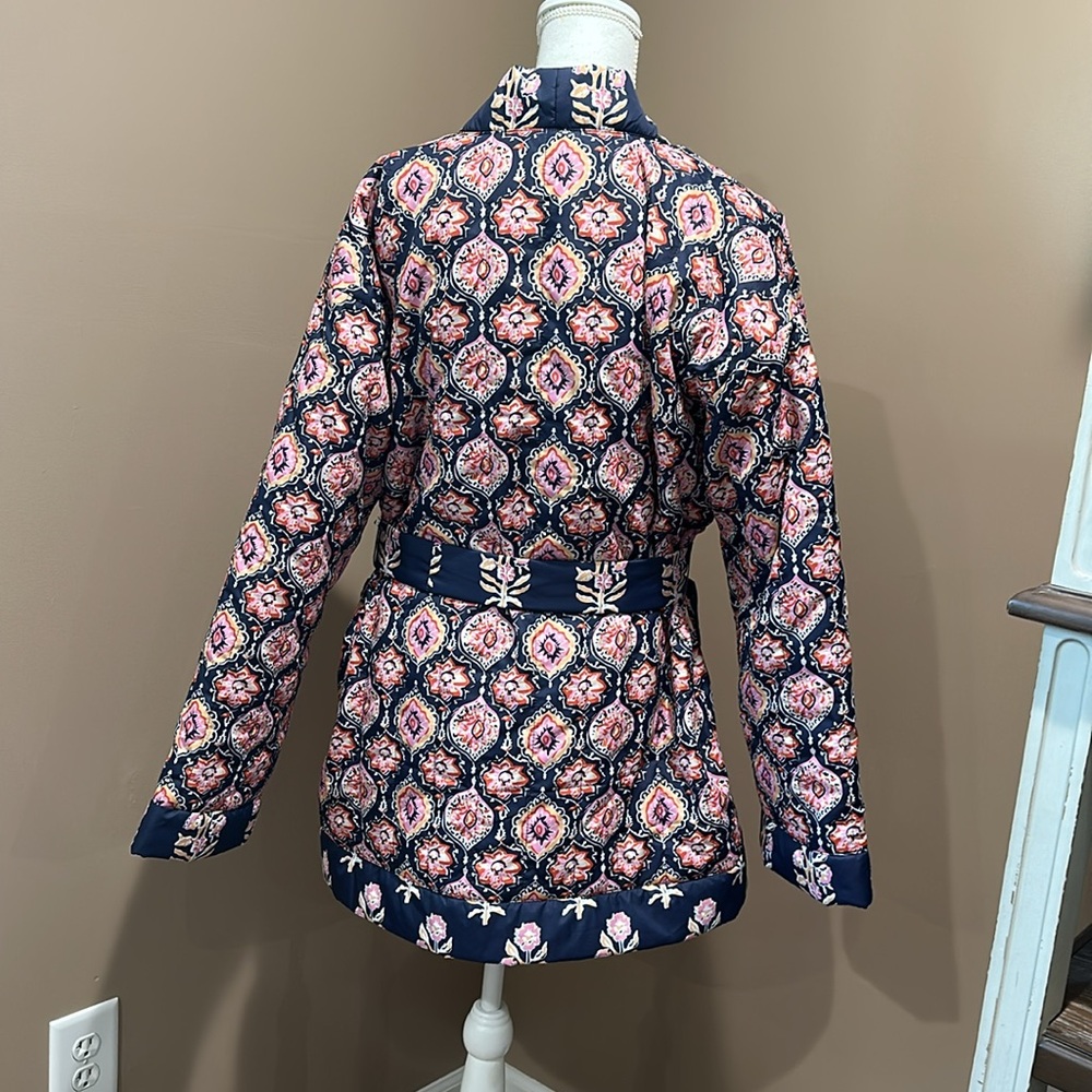 NWT VENUS Quilted Jacket with Belt - Picture 16 of 16